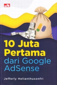 Image of 10 juta pertama dari google adsense