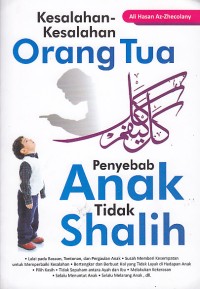 Image of Kesalahan-kesalahan orangtua penyebab anak tidak shalih