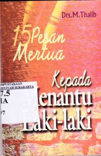 Image of Lima Belas Pesan Mertua Kepada Menantu Laki - Laki