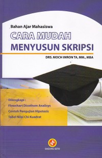 Image of Bahan Ajar Mahasiswa: Cara MUdah Menyusun Skripsi