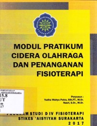 Image of Modul praktikum cidera olahraga dan penanganan fisioterapi