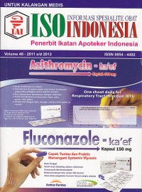 Image of ISO (Informasi Spesialite Obat) Indonesia. volume 46-2011 s/d 2012
