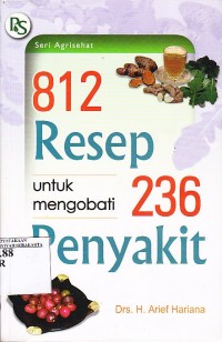 Image of 812 resep untuk mengobati 236 penyakit