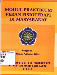 Image of Modul praktikum peran fisioterapi di masyarakat