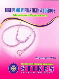 Image of Buku panduan praktikum & log book manajemen keperawatan