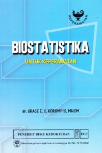 Image of Biostatistika untuk keperawatan