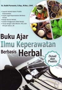 Image of Buku ajar ilmu keperawatan berbasis herbal