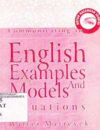 Image of Communication in English examples and models situations