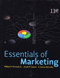 Image of Essentials of marketing. A marketing strategy planning approach