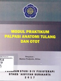 Image of Modul praktikum palpasi anatomi tulang dan otot