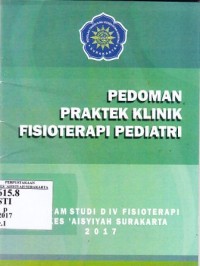 Image of Pedoman praktek klinik fisioterapi pediatri