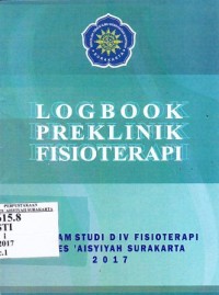 Image of Logbook preklinik fisioterapi