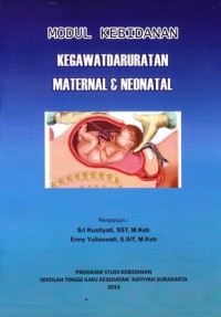 Image of Modul kebidanan kegawat daruratan maternal dan neonatal