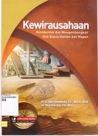 Image of Kewirausahaan Membentuk dan Mengembangkan unit Bisnis Handal dan Mapan