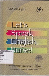 Image of Let's speak english nurse
