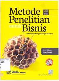 Image of Metode Penelitian Untuk Bisnis Pendekatan Pengembangan Keahlian Edisi 6 Buku 2