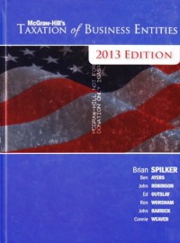 Image of Mc Graw-Hill's taxation of business entities