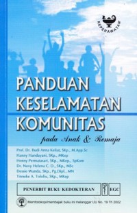 Image of Panduan keselamatan komunitas pada anak dan remaja