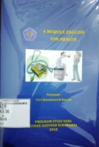 Image of A module english for health