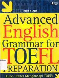 Image of Advanced English Grammar for TOEFL
