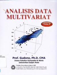 Image of Analisis data multivariet edisi 4