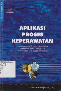 Image of Aplikasi Proses Keperawatan. Pada Diagnosa Resiko Kekerasan Diarahkan pada ORang Lain dan Gangguan Sensori Perpepsi