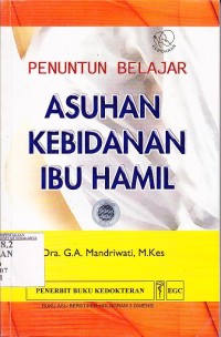Image of Penuntun belajar asuhan kebidanan ibu hamil