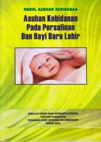 Image of Modul asuhan kebidanan: asuhan kebidanan pada persalinan dan bayi baru lahir