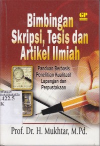 Image of Bimbingan skripsi, tesis dan artikel ilmiah
