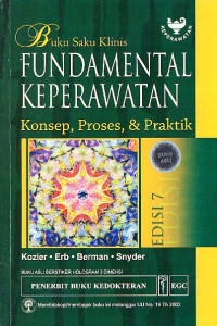 Image of Buku Saku Klinis Fundamental Keperawatan, Konsep, Proses & Praktik