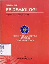 Image of Buku Ajar Epidemiologi