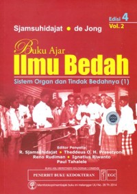 Image of Buku ajar ilmu bedah sistem organ dan tindak bedahnya (1) edisi 4 vol 2