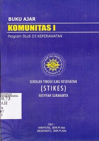 Image of Buku AJar Komunitas I Program Studi D3 Keperawatan