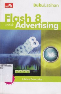 Image of Buku latihan flash 8 untuk advertising jubille enterprise