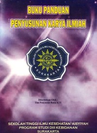 Image of Buku panduan penyusunan karya ilmiah