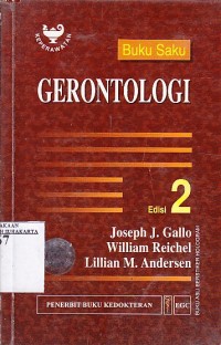 Image of Buku Saku Gerontologi