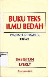 Image of Buku Teks Ilmu Bedah: Penuntun Praktis