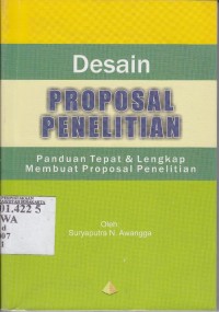 Image of Desain proposal penelitian