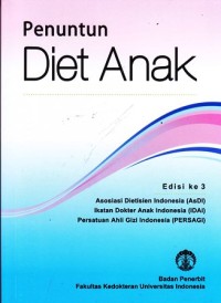 Image of Penuntun diet anak