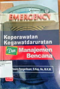 Image of Keperawatan kegawatdaruratan dan manajemen bencana