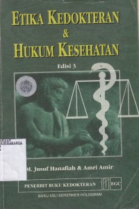 Image of Etika kedokteran dan hukum kesehatan