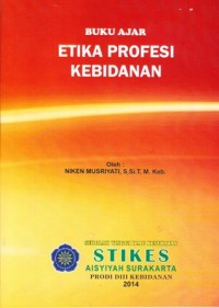 Image of Buku ajar etika profesi  kebidanan