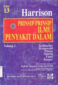 Image of Harison Prinsip - Prinsip Ilmu Penyakit Dalam. Vol. 1