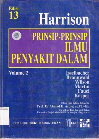 Image of Harison Prinsip - Prinsip Ilmu Penyakit Dalam. vol. 2