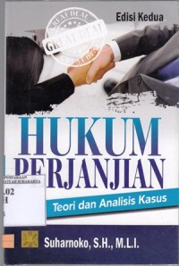 Image of Hukum Perjanjian teori dan analisis kasus