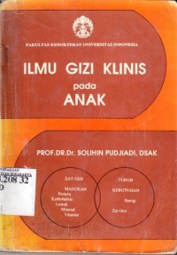 Image of Ilmu Gizi Klinis pada Anak