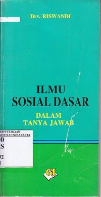 Image of Ilmu sosial dasar : dalam tanya jawab