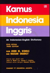 Image of Kamus Indonesia Inggris: An Indonesia-English Dictionary