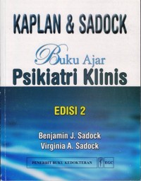 Image of Buku ajar psikiatri klinis