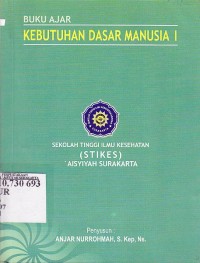 Image of Buku Ajar Kebutuhan Dasar Manusia I